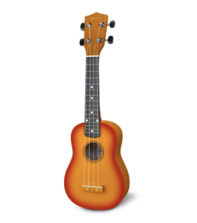 Reno RU150-CS ukulele cherry sunburst m. taske