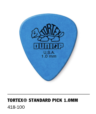 Dunlop TORTEX® STANDARD PICK 1.0mm