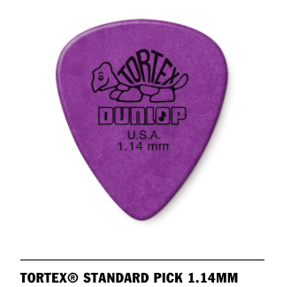 Dunlop TORTEX® STANDARD PICK 1.14mm