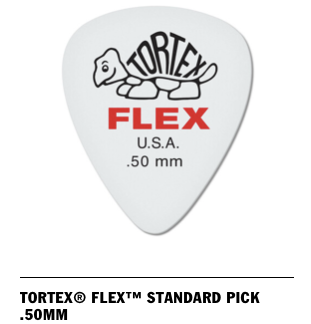 Dunlop TORTEX® FLEX STANDARD PICK 0,5 mm