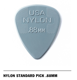 Dunlop NYLON STANDARD PICK 0.88mm