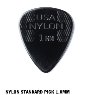 Dunlop NYLON STANDARD PICK 1 mm