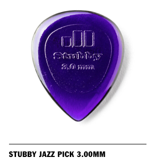 Dunlop STUBBY JAZZ PICK 3.00mm