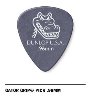 Dunlop GATOR GRIP® PICK 0.96mm