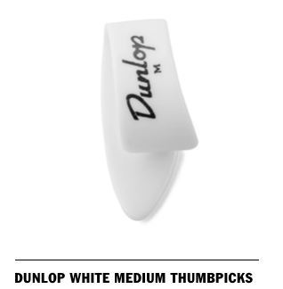 Dunlop THUMBPICK WHITE MEDIUM