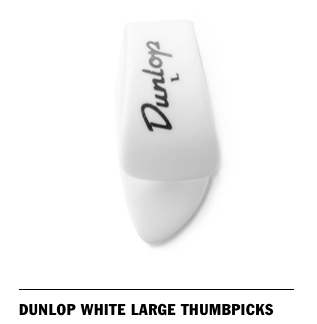 Dunlop THUMBPICK WHITE LARGE