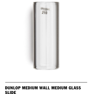 DUNLOP 210 MEDIUM WALL MEDIUM GLASS SLIDE