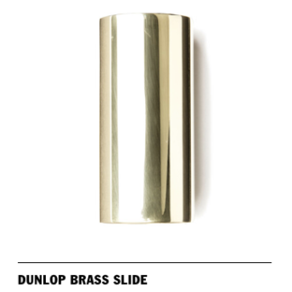 DUNLOP 224 BRASS SLIDE