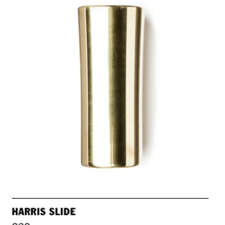 DUNLOP 232 BRASS HARRIS SLIDE