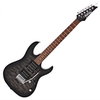 Ibanez GRX70QA Transparent Black Sunburst
