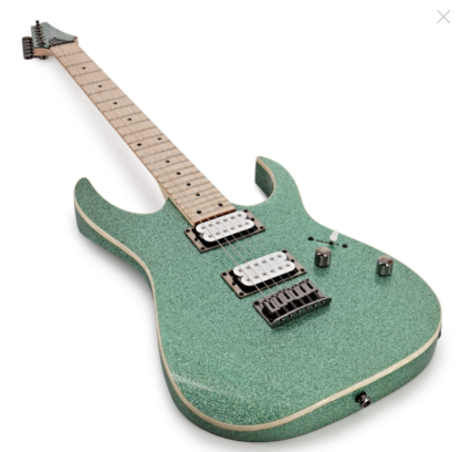 Ibanez RG421MSP, Turquoise Sparkle - Image 2