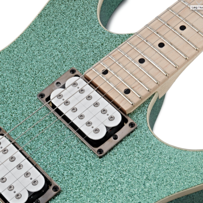 Ibanez RG421MSP, Turquoise Sparkle - Image 3