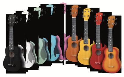 Reno RU150-RED ukulele rød m. taske - Image 2