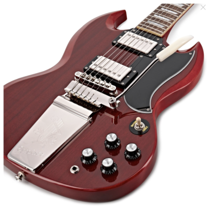 Epiphone SG Standard 61 Vintage Cherry Maestro Vibrola. - Image 4