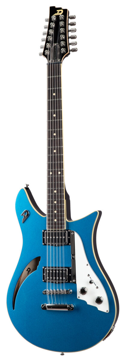 Duesenberg Double Cat Catalina Blue Metallic 12 str / DDC-CTB-12 - Image 2