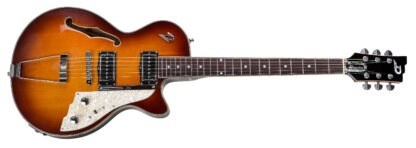 Duesenberg TV Full Hollowbody Vintage Burst / DTV-VB-HLW - Image 2