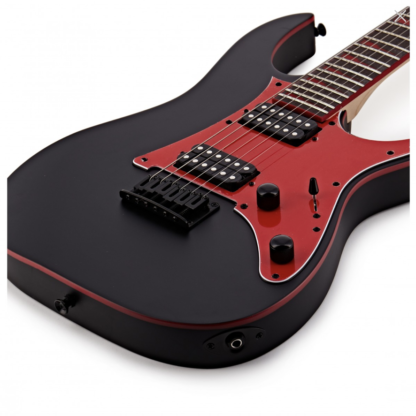 Ibanez GRG131DX GIO, Black Flat - Image 2