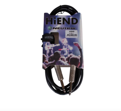 HiEnd NP2X instrumentkabel m. Neutrik-stik 3m