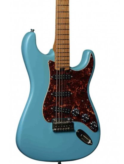 Santana Pegasus Deluxe Limited Run PB el-guitar pelham blue (demo) - Image 4