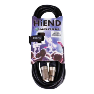 HiEnd XLR-XLR mikrofonkabel m. Neutrik-stik 5m