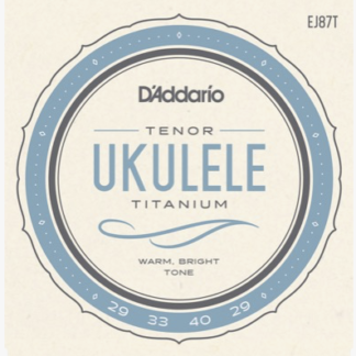 D'Addario EJ87T tenor titanium ukulele strings