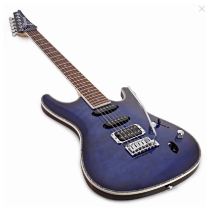 Ibanez SA360NQM, Sapphire Blue - Image 2