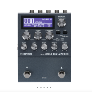 BOSS IR-200 AMP Modeller & Cabinet Impulse Response
