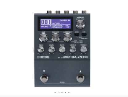BOSS IR-200 AMP Modeller & Cabinet Impulse Response