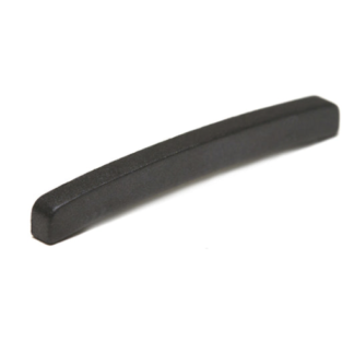 Graph Tech BLACK TUSQ XL BLANK NUT CURVED BOTTOM 7.25" RADIUS (PT-1000-00)