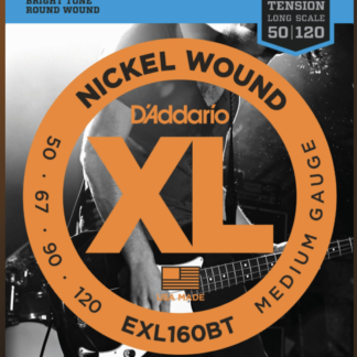 D'Addario EXL160BT Medium 050 - 120 round wound