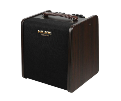 Nux AC-80 II Stageman battery-street-amp. Guitar, vocal, looper, drums, Bluetooth.