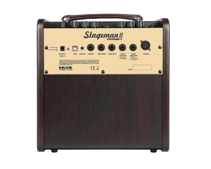 Nux AC-80 II Stageman battery-street-amp. Guitar, vocal, looper, drums, Bluetooth. - Image 4