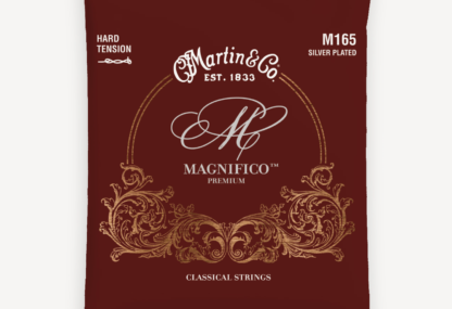 C.F. Martin M165 Magnifico Hard Tension Silverplated Tie end