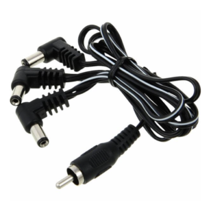 CIOKS Flex 1533, 3-way daisy chain 50+30+30cm DC-kabel