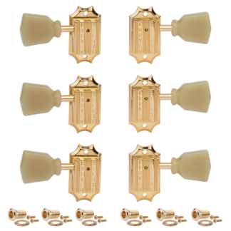 Grover Vintage (135 Series) 3+3 Tuners Gold