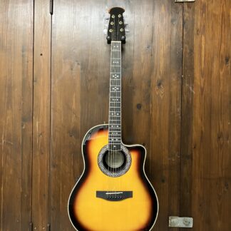 Santana OV-90 CWEQ HG SB western-guitar sunburst  m. pickup