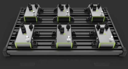 Guitto GPB-02 B pedalboard med taske, stor - Image 3