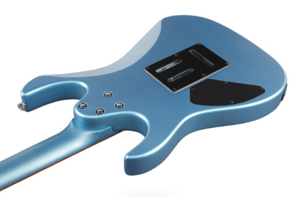 Ibanez GRX120SP, Metallic Light Blue Matte - Image 5
