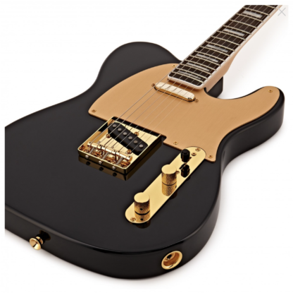 Squier 40th Anniversary Telecaster Gold Edition, Black. SOLGT - Image 6