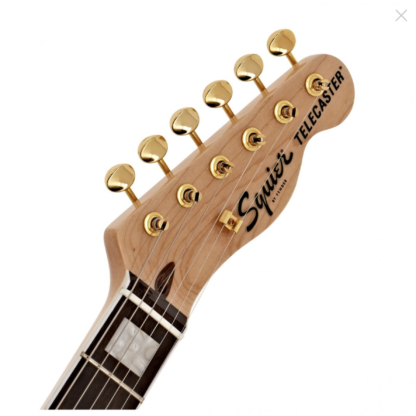 Squier 40th Anniversary Telecaster Gold Edition, Black. SOLGT - Image 4