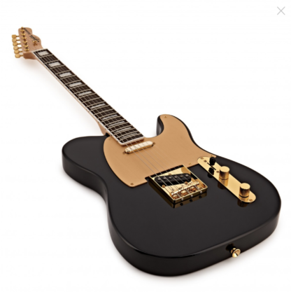 Squier 40th Anniversary Telecaster Gold Edition, Black. SOLGT - Image 3