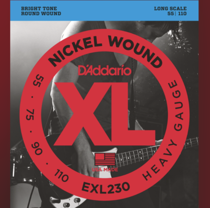D'Addario EXL220 Heavy 55-110 round wound