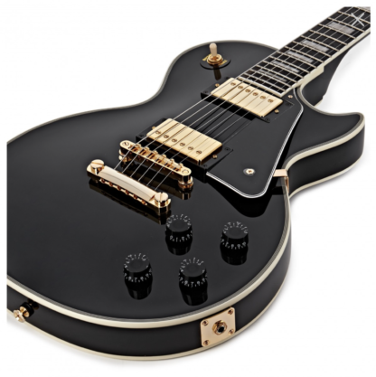 Epiphone Les Paul Custom, Ebony - Image 6