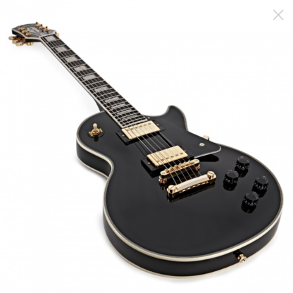 Epiphone Les Paul Custom, Ebony - Image 3