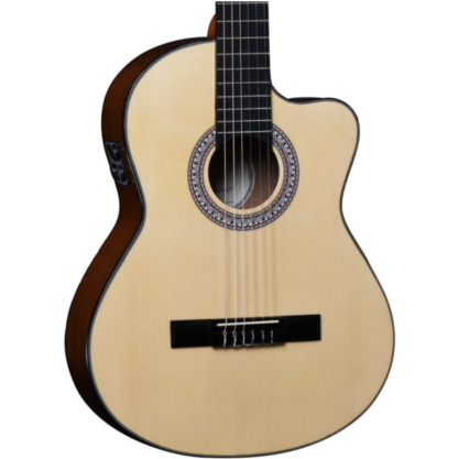 Santana Classical 20 NA spansk guitar natur m. pickup-system - Image 5