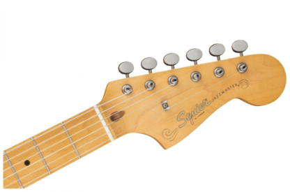Squier 40th Anniversary Jazzmaster Vintage Edition, Satin Dessert Sand. SOLGT - Image 4