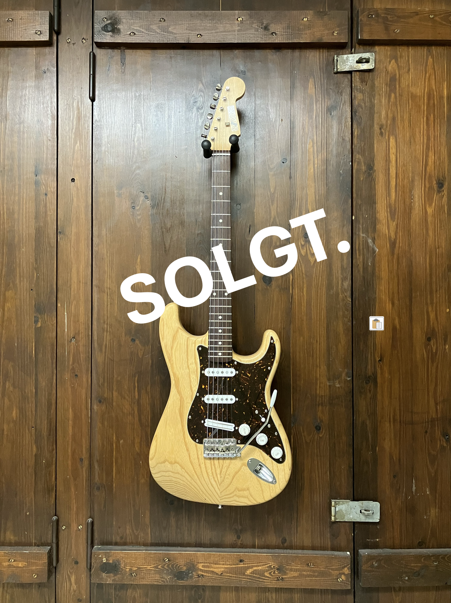 Søvad STR Swamp Ash Tortoise SSH (brugt). SOLGT