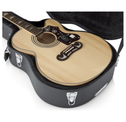 Gator Cases Jumbo Acoustic Guitar Deluxe Wood Case - Image 3