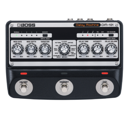 BOSS DM-101 analog delay machine.