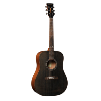 Santana Player D10 BK western-guitar black see through